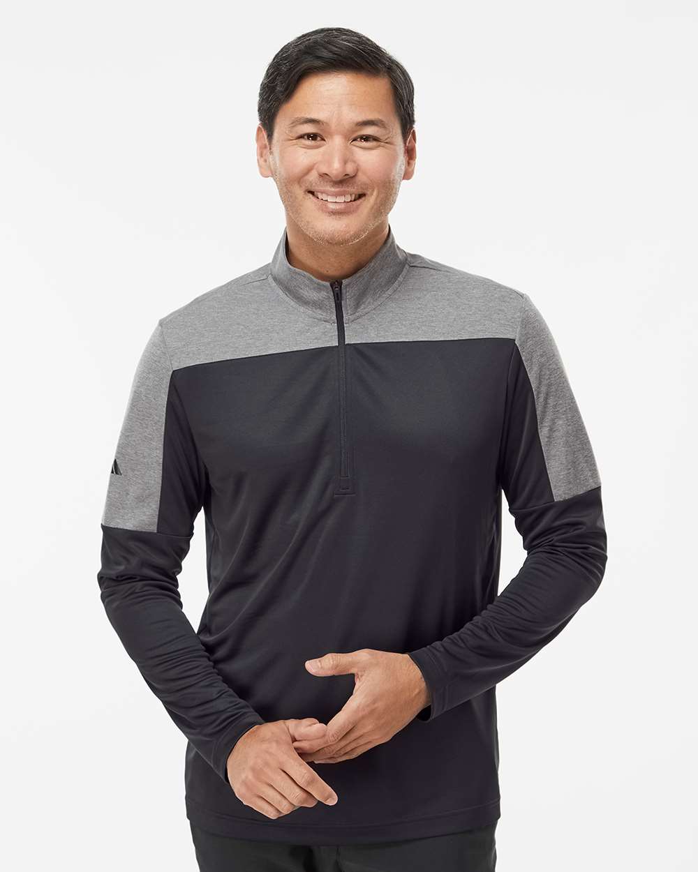 Black/ Grey Three Melange — model