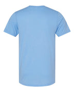 all — Solid Blue Triblend – back