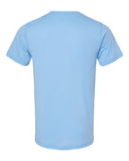 all — Solid Carolina Blue Triblend – back