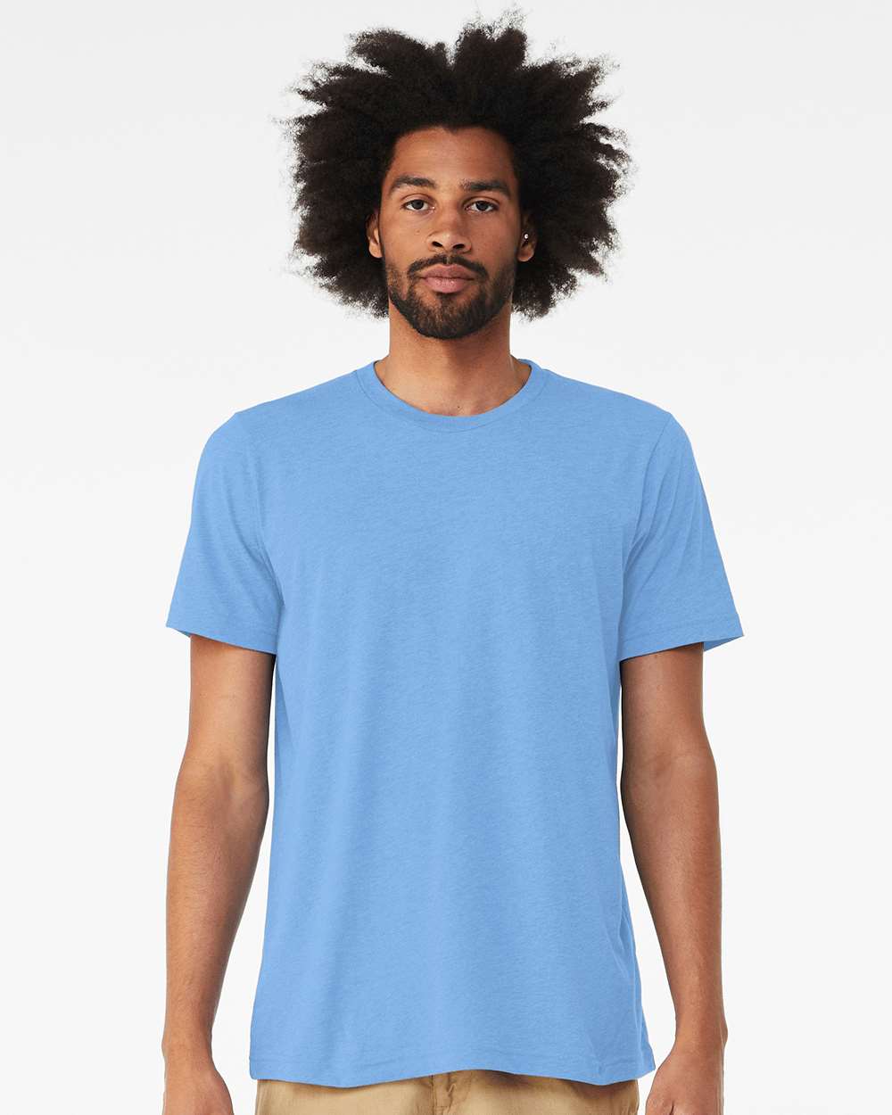 all — Solid Carolina Blue Triblend