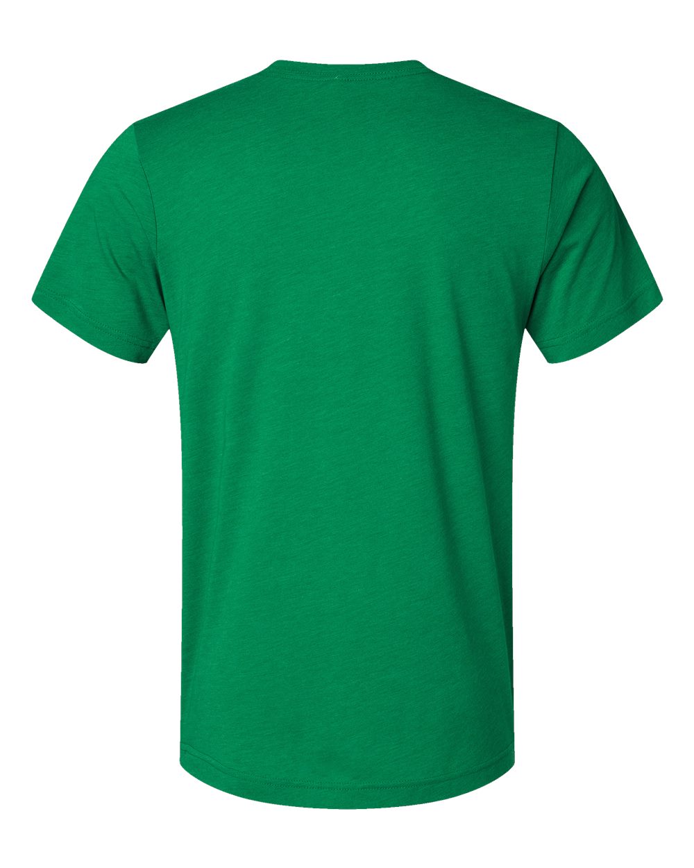 all — Solid Kelly Triblend – back