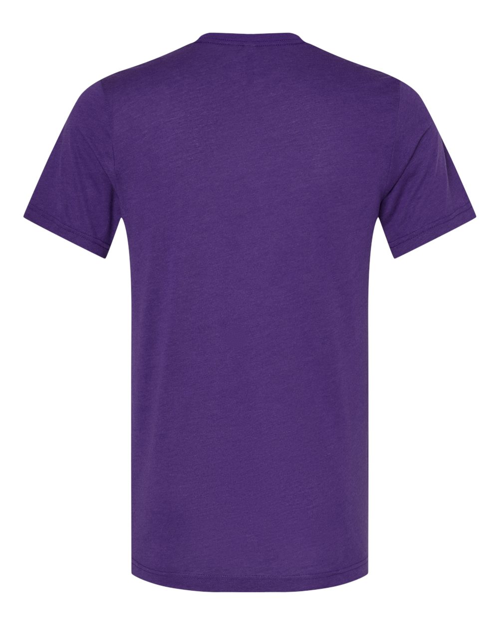 all — Solid Team Purple Triblend – back