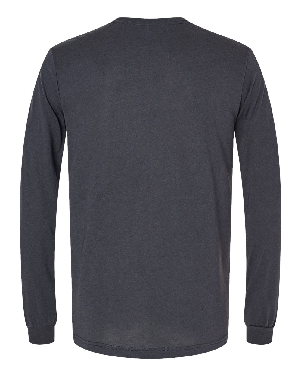 all — Solid Dark Grey Triblend – back