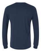 all — Solid Navy Triblend – back