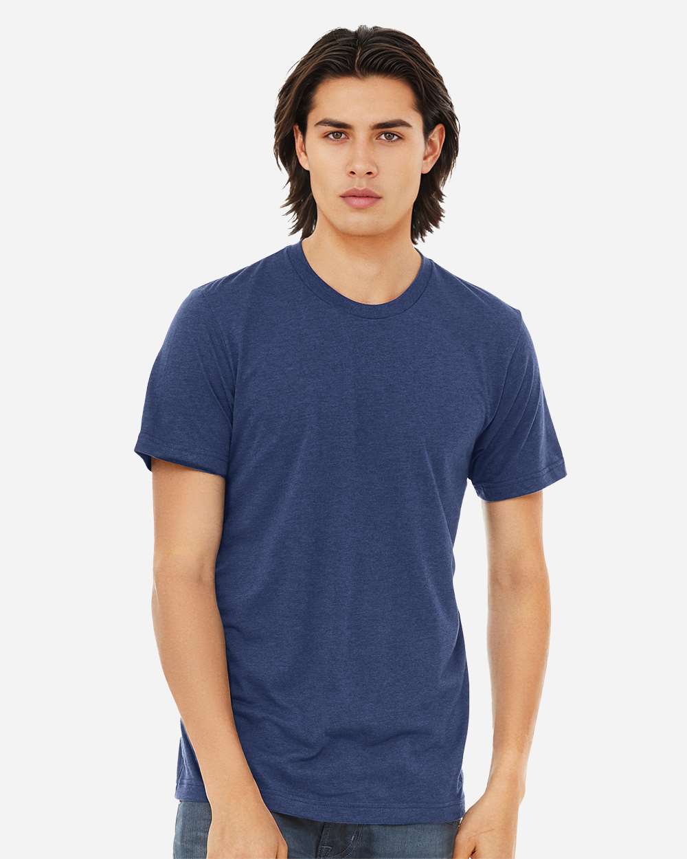 all — Navy Triblend