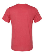 all — Red Triblend – back