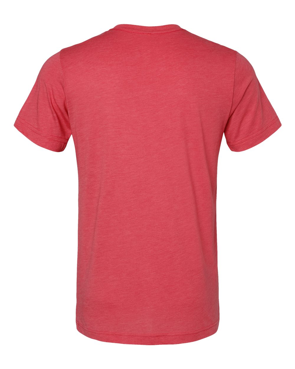 all — Red Triblend – back