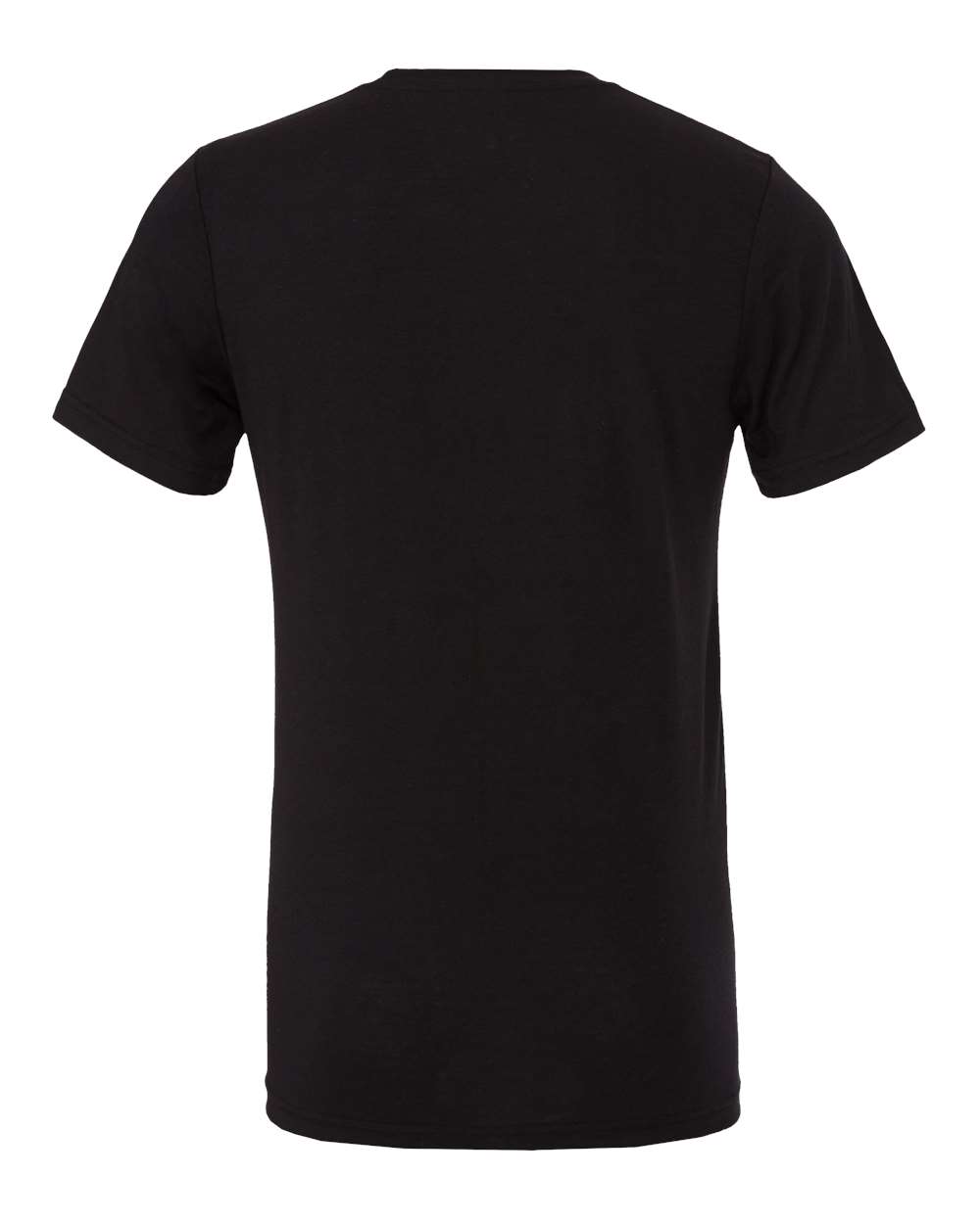all — Solid Black Triblend – back