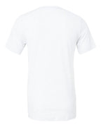 all — Solid White Triblend – back