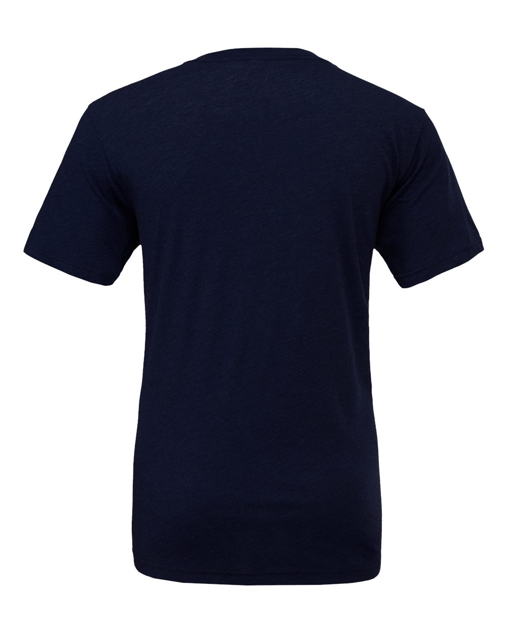 all — Solid Navy Triblend – back