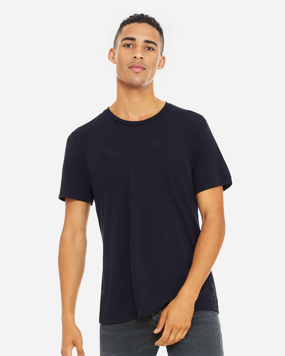 all — Solid Navy Triblend