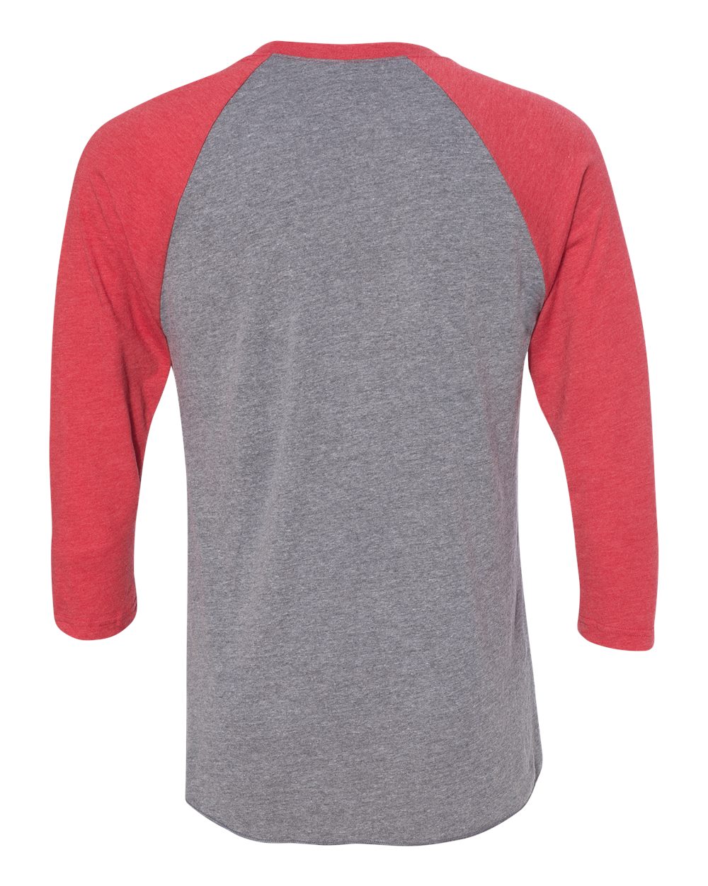 all — Vintage Red Sleeves/ Premium Heather Body – back