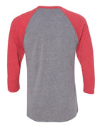 all — Vintage Red Sleeves/ Premium Heather Body – back