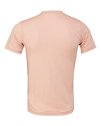 all — Peach Triblend – back