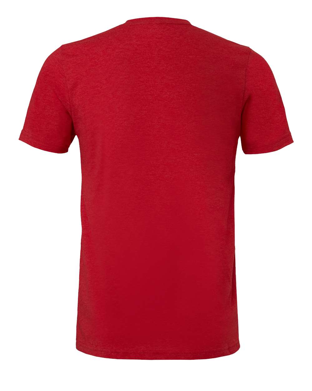 all — Solid Red Triblend – back