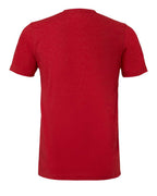 all — Solid Red Triblend – back