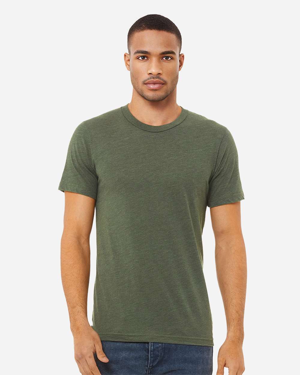 all — Military Green Triblend