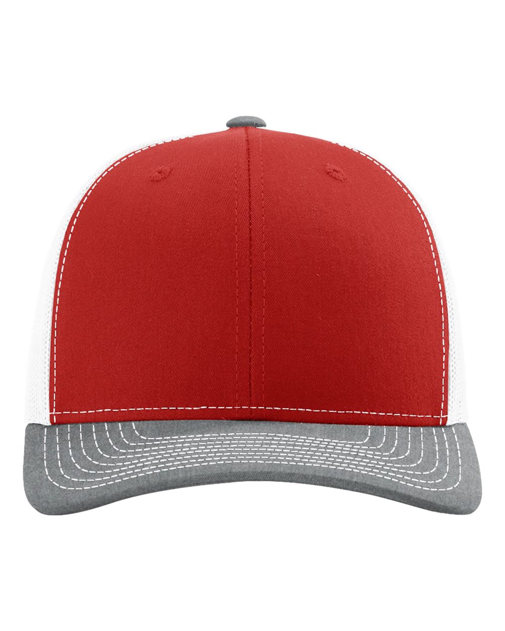all — Red/ White/ Heather Grey
