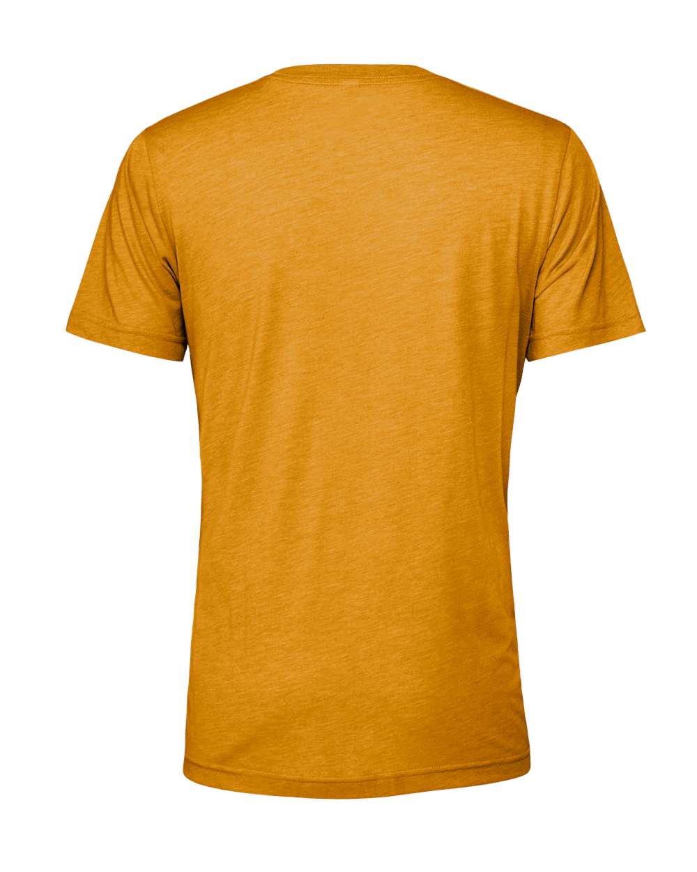 all — Mustard Triblend – back
