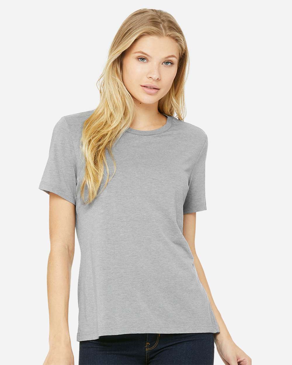 Athletic Grey Triblend — model